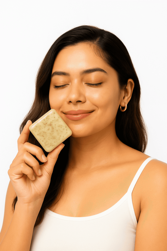 Bees Rose Soap (100g, Pack of 1) | Handmade Natural Soap for Skin Hydration, Brightening & Soothing | Gentle Cleansing for Men & Women