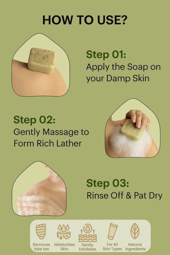 Bees Rose Soap (100g, Pack of 1) | Handmade Natural Soap for Skin Hydration, Brightening & Soothing | Gentle Cleansing for Men & Women