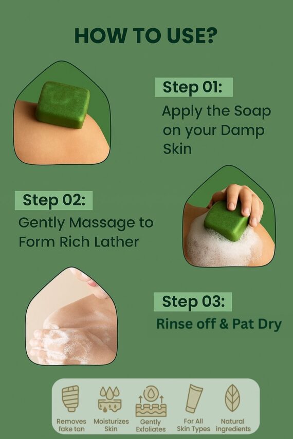 Bees Neem Bar Soap (100g, Pack of 1) | Natural Skin Brightening & Glowing Soap for Men & Women | Handmade Neem Soap for Acne, Pimples & Clear Skin