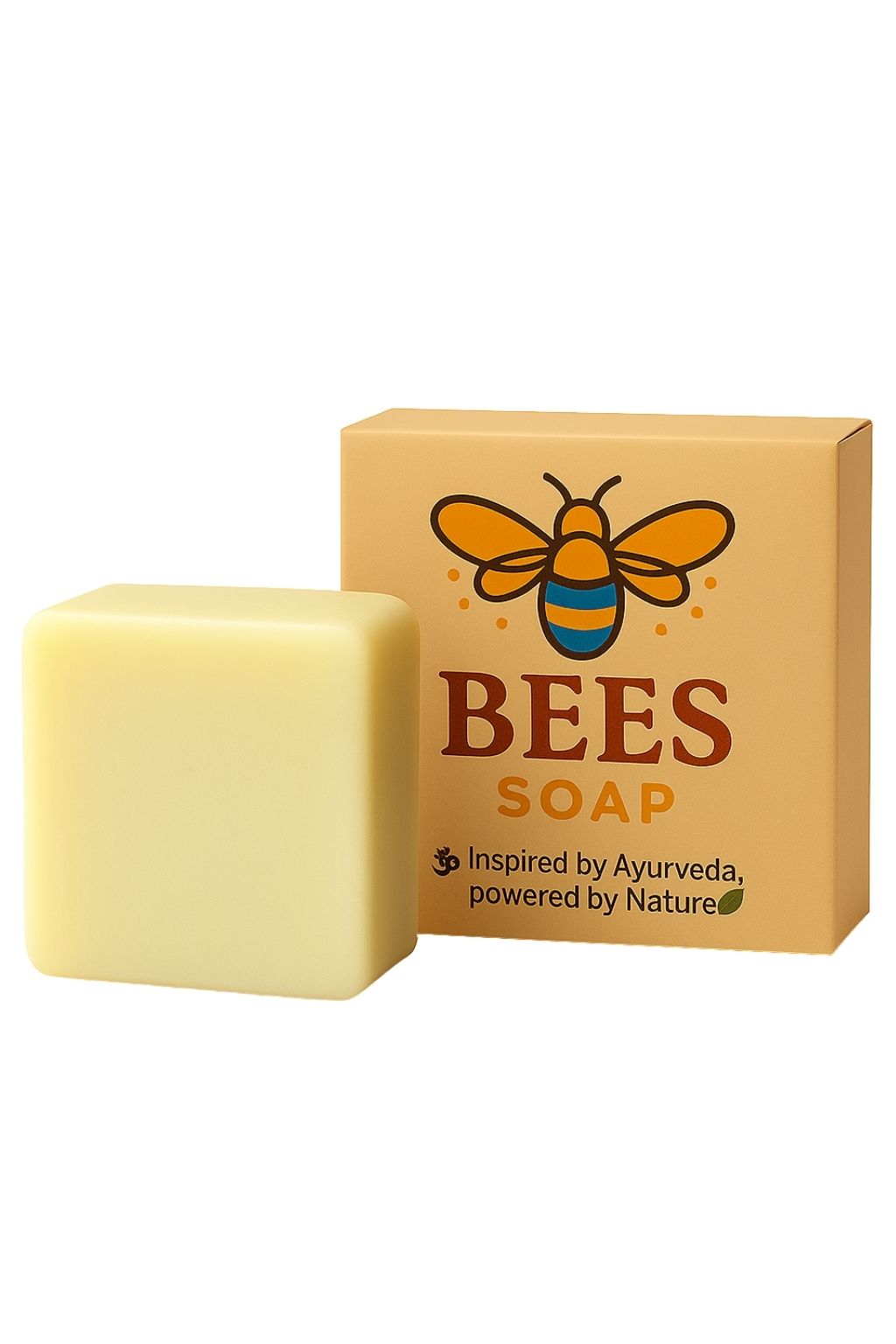 Bees Aloe Vera Soap (100g, Pack of 1) | Handmade Natural Soap for Skin Hydration, Brightening & Soothing | Gentle Cleansing for Men & Women
